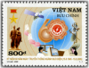 Tem Bưu chính với hình ảnh ngành Bưu Điện và Công đoàn Bưu Điện Việt Nam